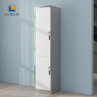 Armoire en acier casier à 2 portes métal fer simple deux casier casier personnel étudiant casier
