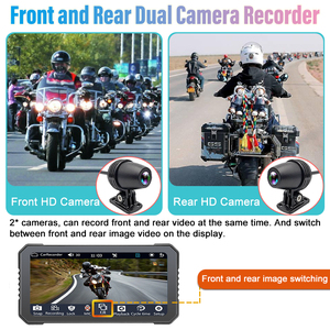 Navegador para Motocicleta de 6.25'' con CarPlay Inalámbrico, Android Auto, Cámara Dual, Grabadora, TPMS, Resistente al Agua IP67 - Product Image 2