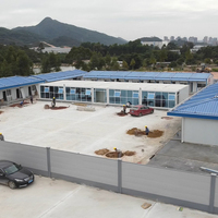 YONGZHU Maison conteneur modulaire préfabriquée mobile de 20 pieds pour dortoir de chantier et logement de travailleurs
