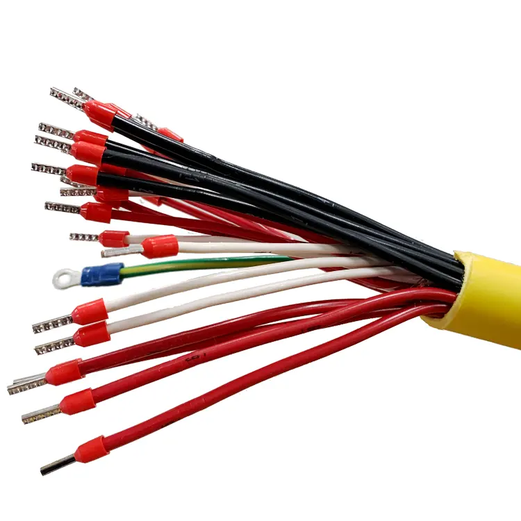Hohe qualität industrielle 16 pin thermoelement kabel mit J thermoelement verwendet für heißkanal controller