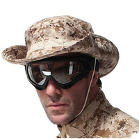 Chapeau de pêcheur camouflage vert pour homme, chapeau de randonnée, vente en gros, chapeau de soleil à large bord pour sport de plein air, casquette de protection solaire