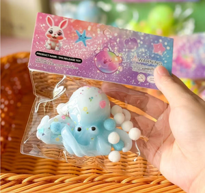 Juguetes Sensoriales de Pulpo para Apretar, Bolas Antiestrés, Premios para el Aula, Recuerdos para Fiestas, para Niños y Niñas de 5 a 7 Años - Product Image 3