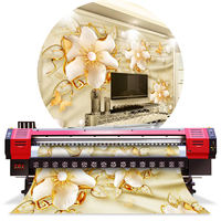 Impresora digital de inyección de tinta de gran formato de 1.8m para publicidad, fotos, lienzos, papel tapiz exterior y flex.