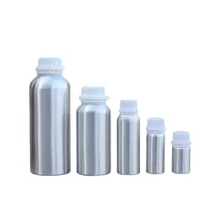 थोक कॉस्मेटिक पैकेजिंग आवश्यक तेल 50ml 60ml 100ml 150ml 250ml 300ml एल्यूमीनियम कॉस्मेटिक बोतल
