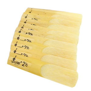 Hot Boutique <span class=keywords><strong>SLADE</strong></span> No. 2,5 10 pièces/boîte, anches de qualité pour <span class=keywords><strong>saxophone</strong></span> <span class=keywords><strong>alto</strong></span>, ténor, soprano, avec boîte transparente - Product Image 2