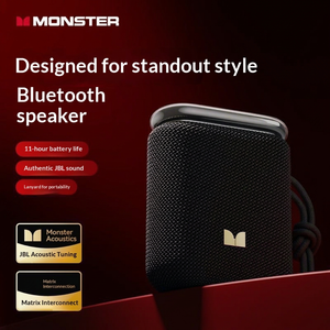 New Arrival Monster M18 <b>Wireless</b> Speaker RGB <b>Light</b> High Quality Sound Big Volume Outdoor Subwoofer For Riding Call - Product Image 1