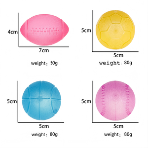 Soft Squeeze Toy Basketball Tennis Baseball Rugby Ball Shape Slow Rising Stress Reliever for Boys and Girls <b>Hand</b> Fidget Toys - Product Image 4