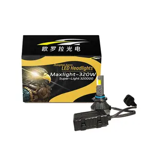 320 וואט zsAURORA Max אור-320000 פנסי LED לרכב H11 נורות LED עמיד H1 H7 H9 H8 9005 HB3 9006 HB4 מצב חדש