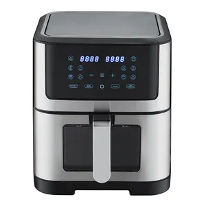 Friggitrice commerciale per patatine fritte per uso domestico 6/8L Cook senza olio Air Frier Digital Air-Pots Electric Deep Xxl Xl