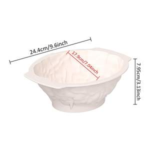 แม่พิมพ์ซิลิโคนรูปสมองสำหรับฮาโลวีน แม่พิมพ์อวัยวะมนุษย์เสมือนจริง สำหรับทำฟองดองท์ ลูกอม ช็อกโกแลต เยลลี่ หรือพุดดิ้ง - Product Image 3