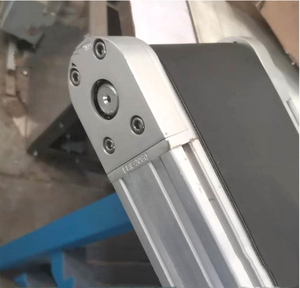 2040- CNC entegre İşleme bantlı konveyör, baş ve kuyruk silindiri ayar gerdirme koltuğu ve 4020 alüminyum sabit koltuk - Product Image 6