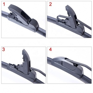 <span class=keywords><strong>Auto</strong></span> <span class=keywords><strong>Auto</strong></span> Parabrezza Tergicristallo tipo Universale <span class=keywords><strong>senza</strong></span> telaio in acciaio morbido tergicristallo - Product Image 2