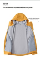 Veste bomber de travail imperméable, coupe-vent, respirante, à capuche, fine, en tissu softshell à fixation magnétique, pour hommes et femmes