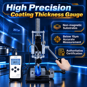 Medidor Digital de Espesor de Revestimiento LS225 N1500 con Soporte para Sonda para Inspección en Laboratorio y Producción - Product Image 5