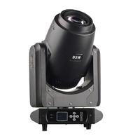 Projecteur LED Zoom Beam à tête mobile, contrôle DMX512, IP20, 16 canaux, effet arc-en-ciel, éclairage de scène professionnel pour discothèque, club, concert