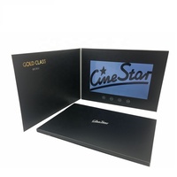 COTE Glod Classe Lcd IPS Da 10.1 Pollici Dello Schermo Video di Auguri Brochure Cartolina In A4 Formato Carta Per Invito A Nozze Gitts gli articoli