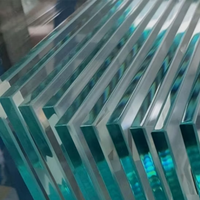 Vidrio Templado Ultra Transparente de Alta Resistencia Personalizado de Fábrica para Paredes Divisorias de Oficina, Decoración de Muros Cortina para Hoteles