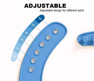 <span class=keywords><strong>Bavoir</strong></span> en silicone pour adultes, <span class=keywords><strong>bavoir</strong></span> pour personnes âgées, handicapées, ayant des besoins spéciaux - Product Image 3