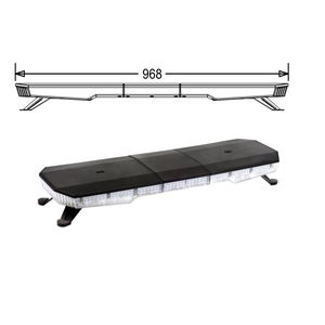 מפעל oem/odm ece r65 sae מעמד 1 גודל מלא כוח הוביל חירום חירום מהבהב strobe - Product Image 1