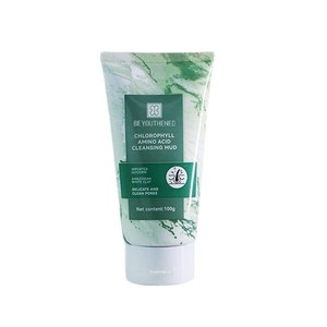 Nettoyant facial exfoliant doux à la boue nettoyante en profondeur à la chlorophylle et aux acides aminés, texture fine, personnalisé en usine, vente en gros - Product Image 5