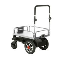Robot de logistique industriel autonome pour la manutention de véhicules, plateforme UGV, robot de transport et de suivi