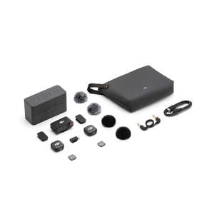 DJI Mic 3 <b>Wireless</b> Mic <b>System</b> 2 Tx 1 Rx Charging Case Adaptive Gain Control For Video Content Creation - Product Image 5