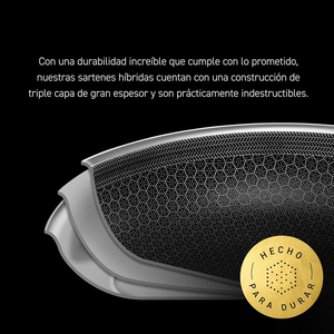 Triply Stainless Steel Frying <b>Pan</b> Saute <b>Pan</b> Non-Stick Coating Gas <b>Induction</b> Cooking 3 Layers Stainless Steel Fry <b>Pan</b> - Product Image 3