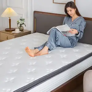 10 inch New design double king size foam bed visco memory foam queen size mattress roll up in a box memory foam mattress