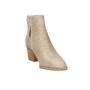 Bottines Western pour femmes Carmela, beige, talon de 6 cm, mi-mollet, pointures 37, 38, 39, 40 - Product Image 6