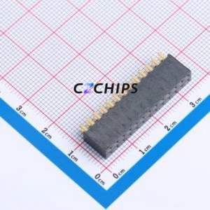 SSW-113-01-G-D Pin Socket Through hole Component (THT),P=2.54mm Connector 2.54mm 2.54mm Through Hole Double Row - Product Image 1