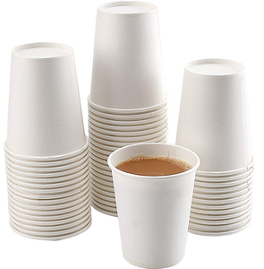 Vasos de Papel Desechables Impermeables para Bebidas Calientes, Ideales para Fiestas, Resistentes a Fugas, de un Solo Uso - Product Image 1