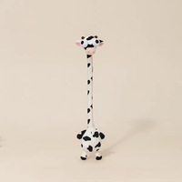 Gantungan Kunci Boneka Hewan Leher Panjang Unik 2026, Mainan Boneka Lucu Leher Bengkok Anjing Dachshund Sapi Babi Ayam, Aksesoris Tas, Gantungan Kunci