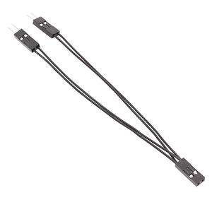 Dupont สายขั้ว2.54มม. 1ตัวเมียไป2สายตัวผู้2.54มม. สายต่อแยก Dupont 2Pin 10ซม. - Product Image 1