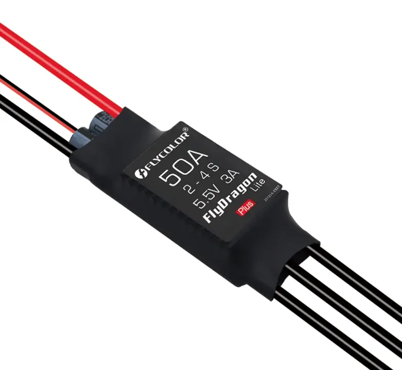 Новый Flycolor FlyDragon Lite Plus 2-4S 3-6S 20A 30A 40A 50A бесщеточный ESC с 5V 2A3A BEC для радиоуправляемый самолет с неподвижным крылом FPV дроны