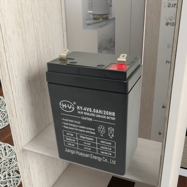 Factory High-Performance Mini 4V8.0AH Lead Acid Deep Cycle Battery Cells Lead Acid Batteries