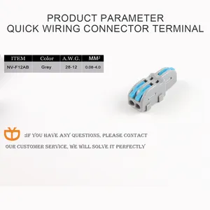 1 in multiple out electrical Splitter Wire Connector plug-in Terminal block Can Combined Butt Home Light Quick Wiring Connectors