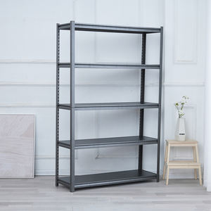 Estantería de Acero Resistente de 5 Niveles Ajustable para el Hogar, con Protección Anticorrosión, Instalación sin Tornillos, Recubrimiento en Polvo - Product Image 4