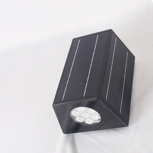 Nouveauté Double tête haut et bas applique murale cour villa porte jardin extérieur lumière 20W extérieur LED applique murale solaire - Product Image 6