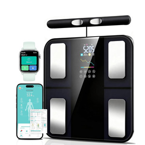 Professional High-accurate Precise Smart <b>Digital</b> Body Fat <b>Scales</b> 8 Electrodes Electronic Weight <b>Scale</b> Body Analysis - Product Image 1