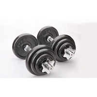 Bon marché Meilleur ensemble d'haltères et haltères Core Home Fitness 20kg Ensemble d'haltères réglables à vendre