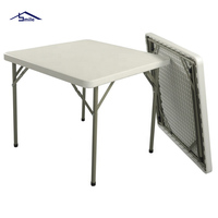 Fabricant de tables de mariage pliantes rectangulaires bon marché