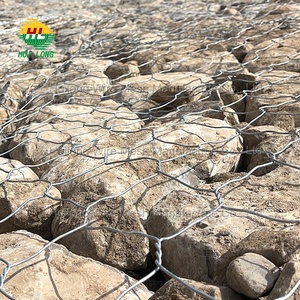 Matelas gabion en acier galvanisé Renault Paniers hexagonaux tissés avec finition PVC Espirales para Gabiones Piedras de Bunnings - Product Image 6