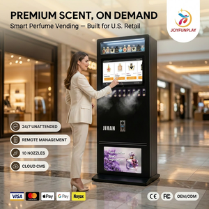 Distributeur automatique de parfum sur pied JFP <span class=keywords><strong>24h</strong></span> en libre-service, vaporisateur intelligent de Cologne, compatible SDK, en acier inoxydable - Product Image 2