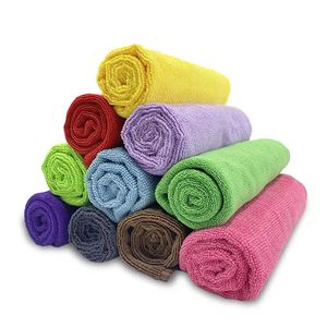 قماش مايكروفايبر 300 جم/متر مربع منشفة تجوب ماصة سميكة لمطبخ وسيارة طاولة غسيل الأطباق مسح لتنظيف فرش - Product Image 4