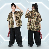 Costumes de scène pour enfants, vêtements de danse de rue pour garçons, vêtements hip-hop pour filles, costumes de performance de rue pour filles