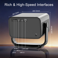 Projecteur LED Portable Canzone P20 Plus 2026 Nouvelle Arrivée OEM 4K Android 14 Smart WiFi Haut-parleurs Intégrés Home Cinéma