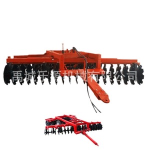Leyuan Disc Harrow 4 Row Heavy Duty Farm <b>Cultivator</b> For Tractor Traction Plowing And Soil Crushing - Product Image 2