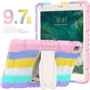 Custodia Antiurto per Tablet per Bambini per <span class=keywords><strong>iPad</strong></span> <span class=keywords><strong>Air</strong></span> <span class=keywords><strong>2</strong></span> / 9.7, <span class=keywords><strong>Cover</strong></span> Protettiva Completa con Supporto - Product Image 4