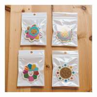 Dernière feuille d'or Pvc Transparent Cartoon Design Label Clear Roll Vinyl Sticker Sheets