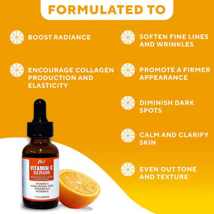 Soro da cara da vitamina C com ácido hialurónico, ácido Ferulic, & vitamina <span class=keywords><strong>E</strong></span>-soro de clareamento facial antienvelhecimento para cuidados com a pele - Product Image 3